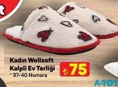 JUNO KADIN WELLSOFT KALPLİ EV TERLİĞİ JUNO KADIN WELLSOFT KALPLİ EV TERLİĞİ